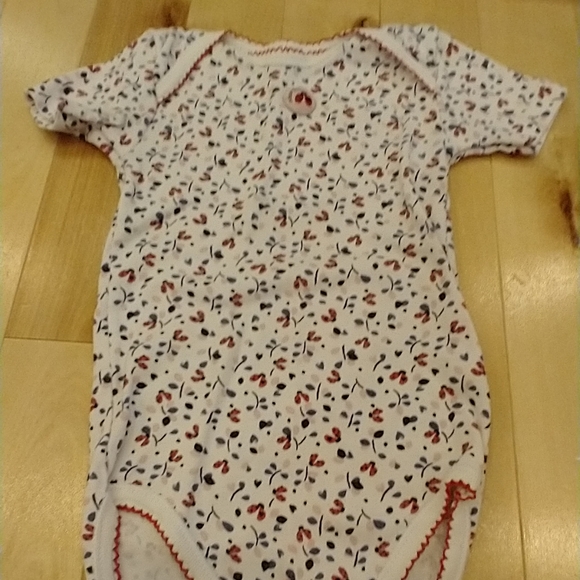3/20$ 18m super cute absorba body onesie French  ladybug flower - Picture 2 of 4